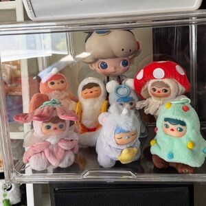 Authentic Pop Mart Complete Set of Pucky Forest with Unicorn secret.